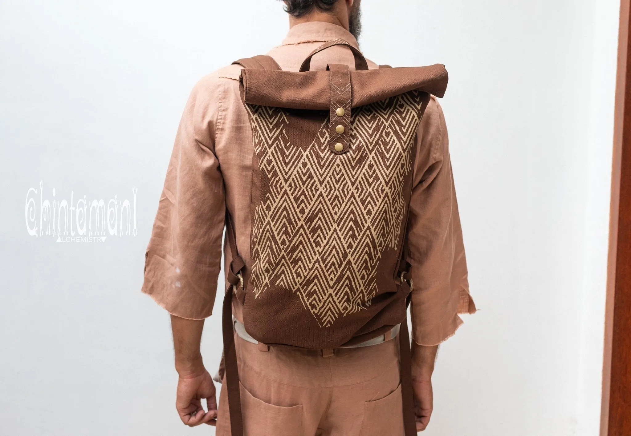Alchemy RollTop Backpack / Brown