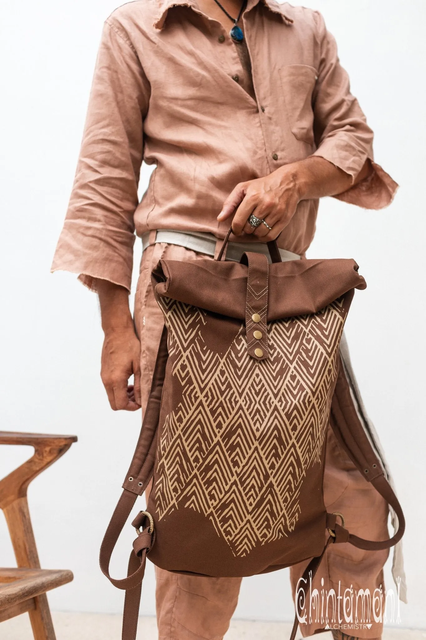 Alchemy RollTop Backpack / Brown
