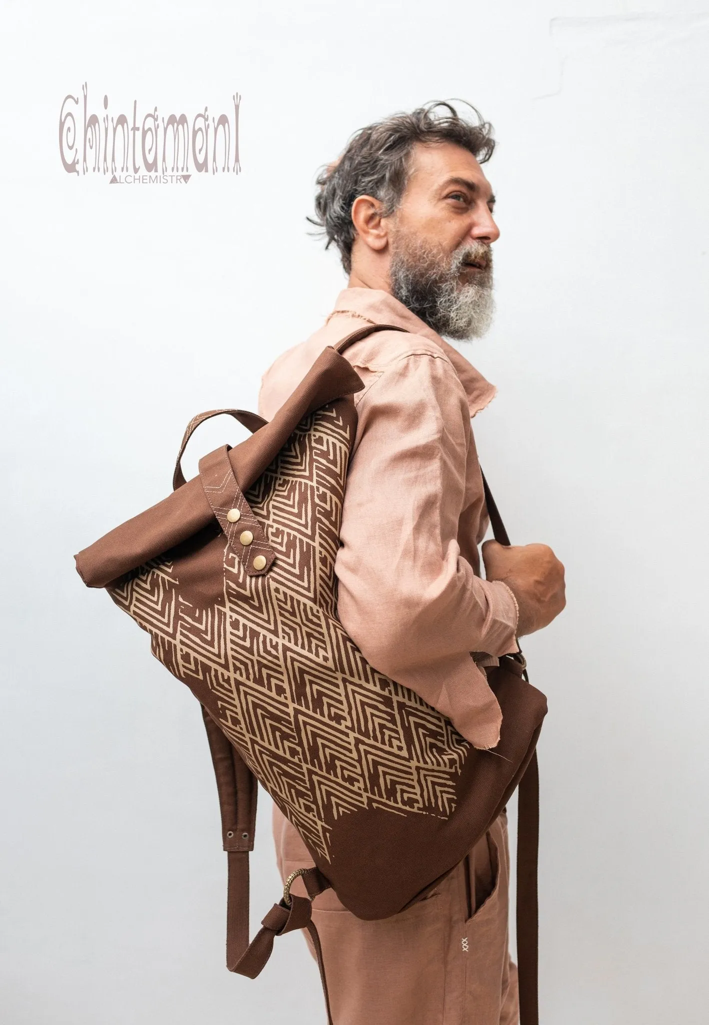 Alchemy RollTop Backpack / Brown