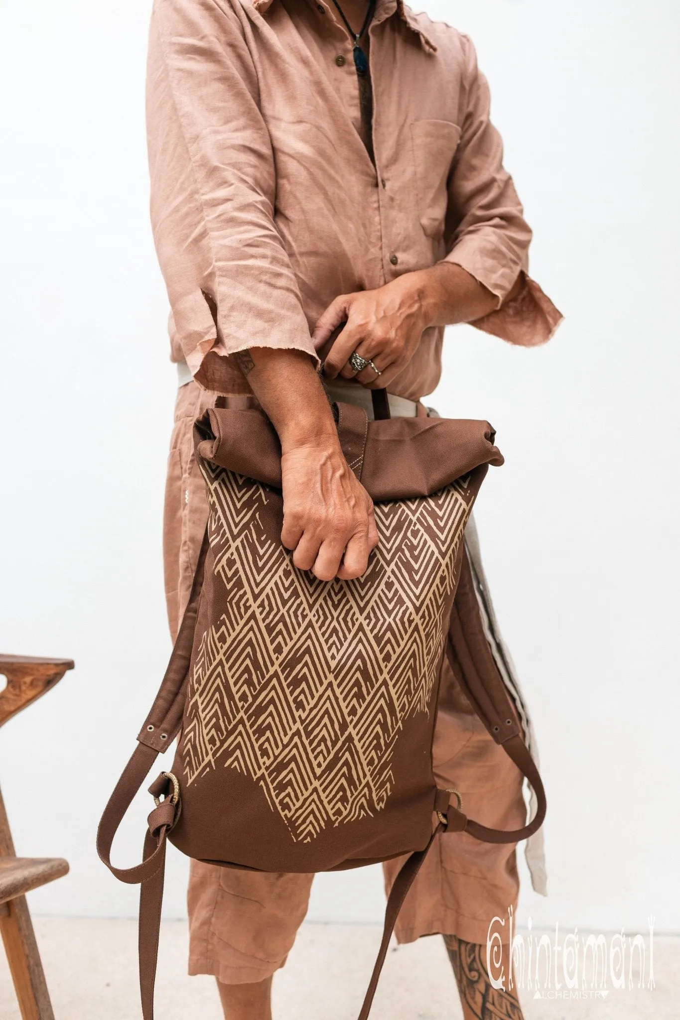 Alchemy RollTop Backpack / Brown