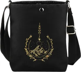 CMNIM A Court of and Roses Merch Book Lover Crossbody Bag City of Night Book Gift for Fantasy Books Lover Gifts