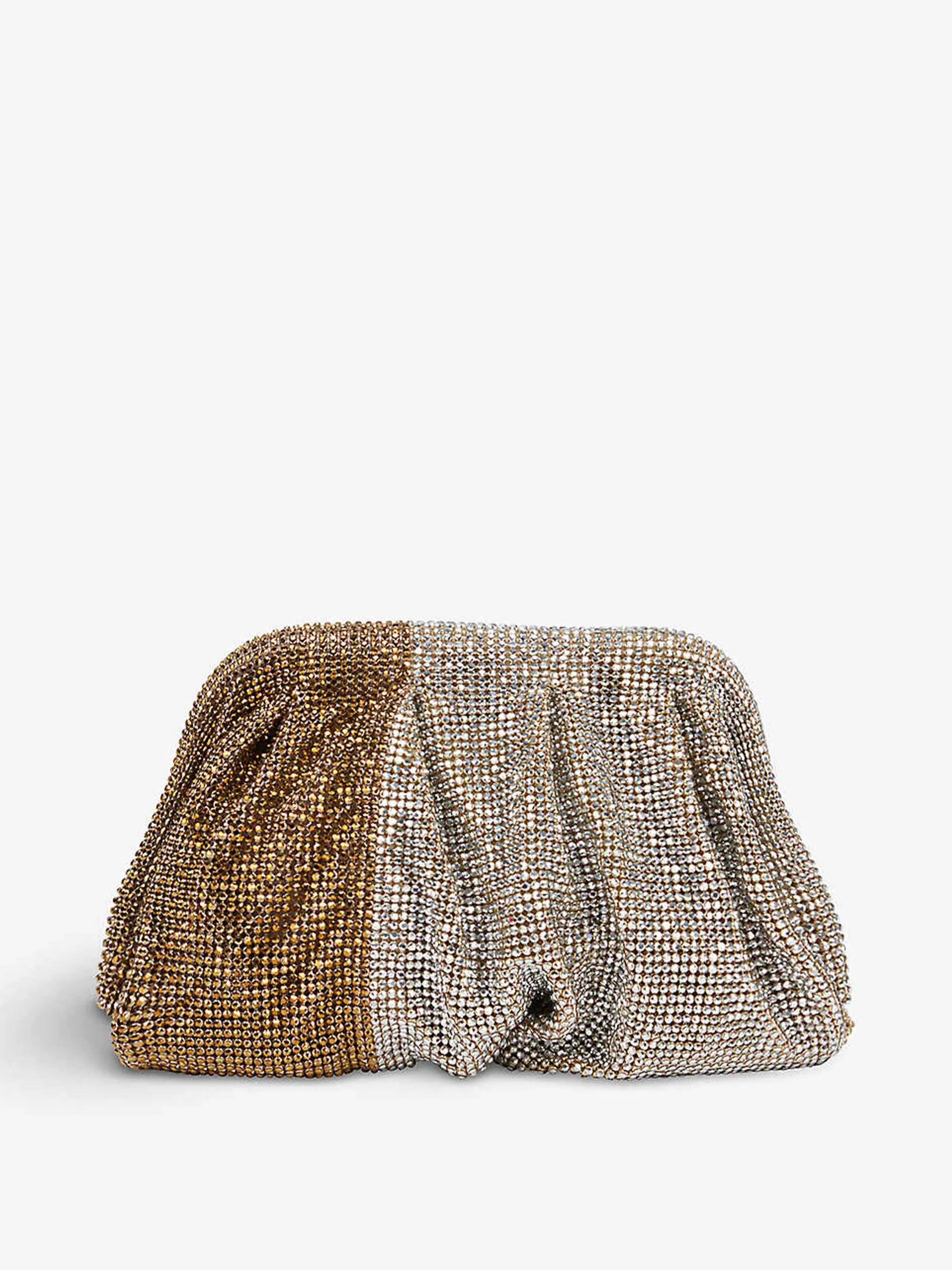 Embellished clutch bag