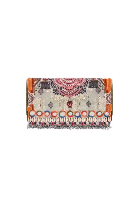 EMBELLISHED CLUTCH THE CARAVAN