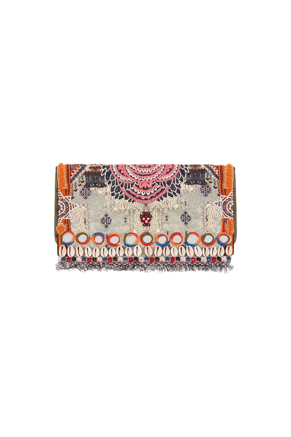 EMBELLISHED CLUTCH THE CARAVAN