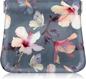 Fintie Squeeze Coin Purse, Fintie PU Leather Coin Pouch Change Holder for Woman (Blooming Hibiscus) Fintie Squeeze Coin Purse, Fintie PU Leather Coin Pouch Change Holder for Woman (Blooming Hibiscus)