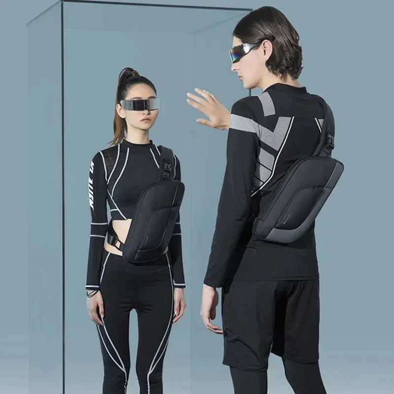 Futuristic Shoulder Sling Padded Bag