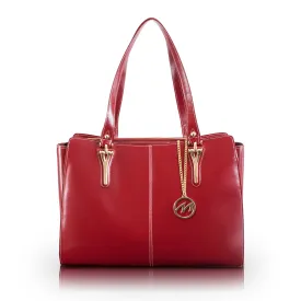 GLENNA | Leather Tablet Tote