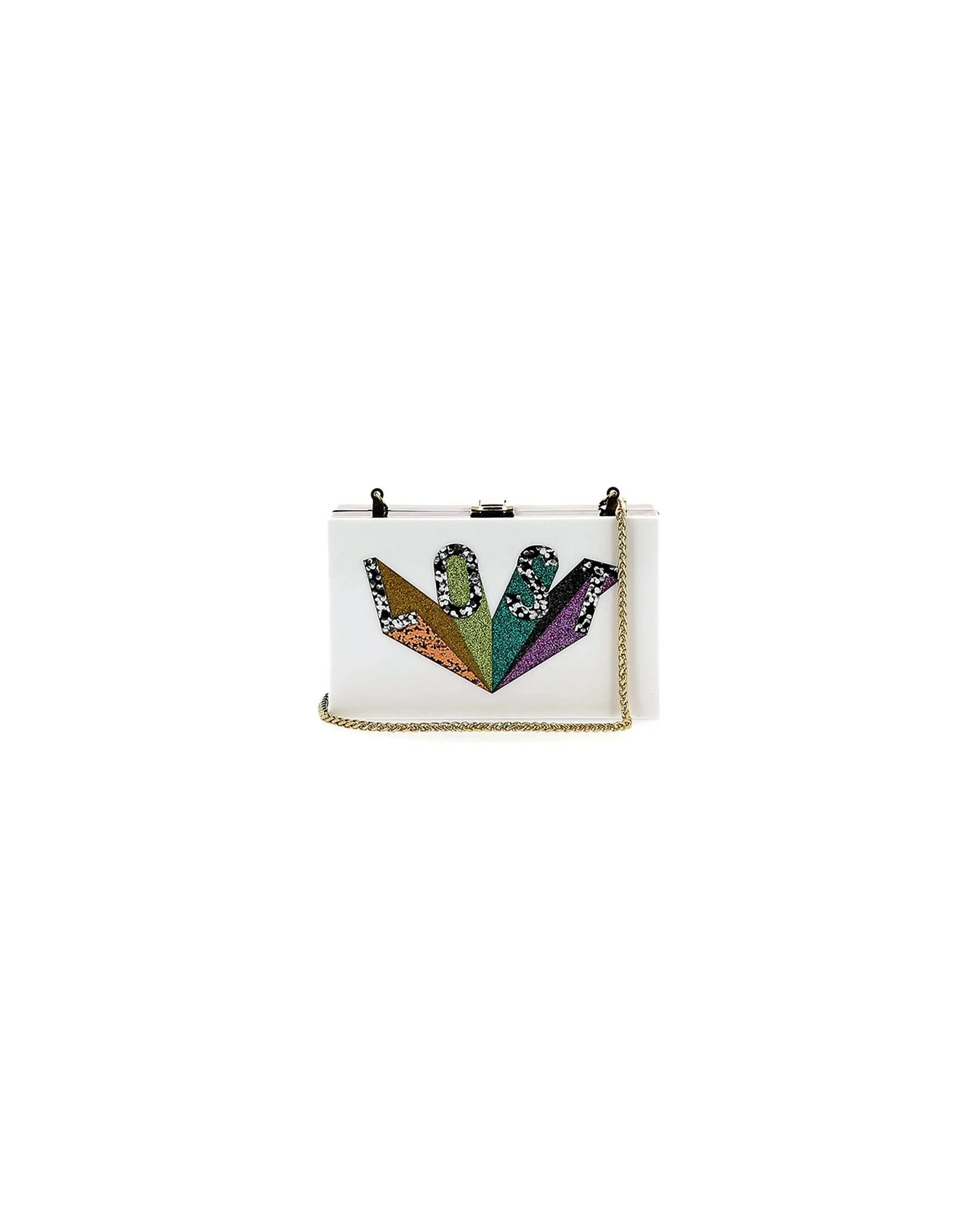 Glitter clutch SILVIAN