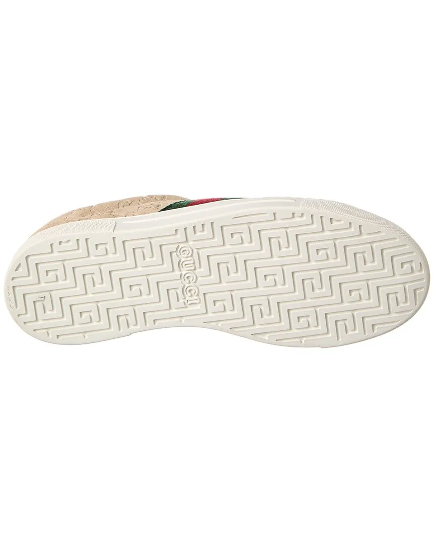 Gucci Ace GG Suede Sneaker