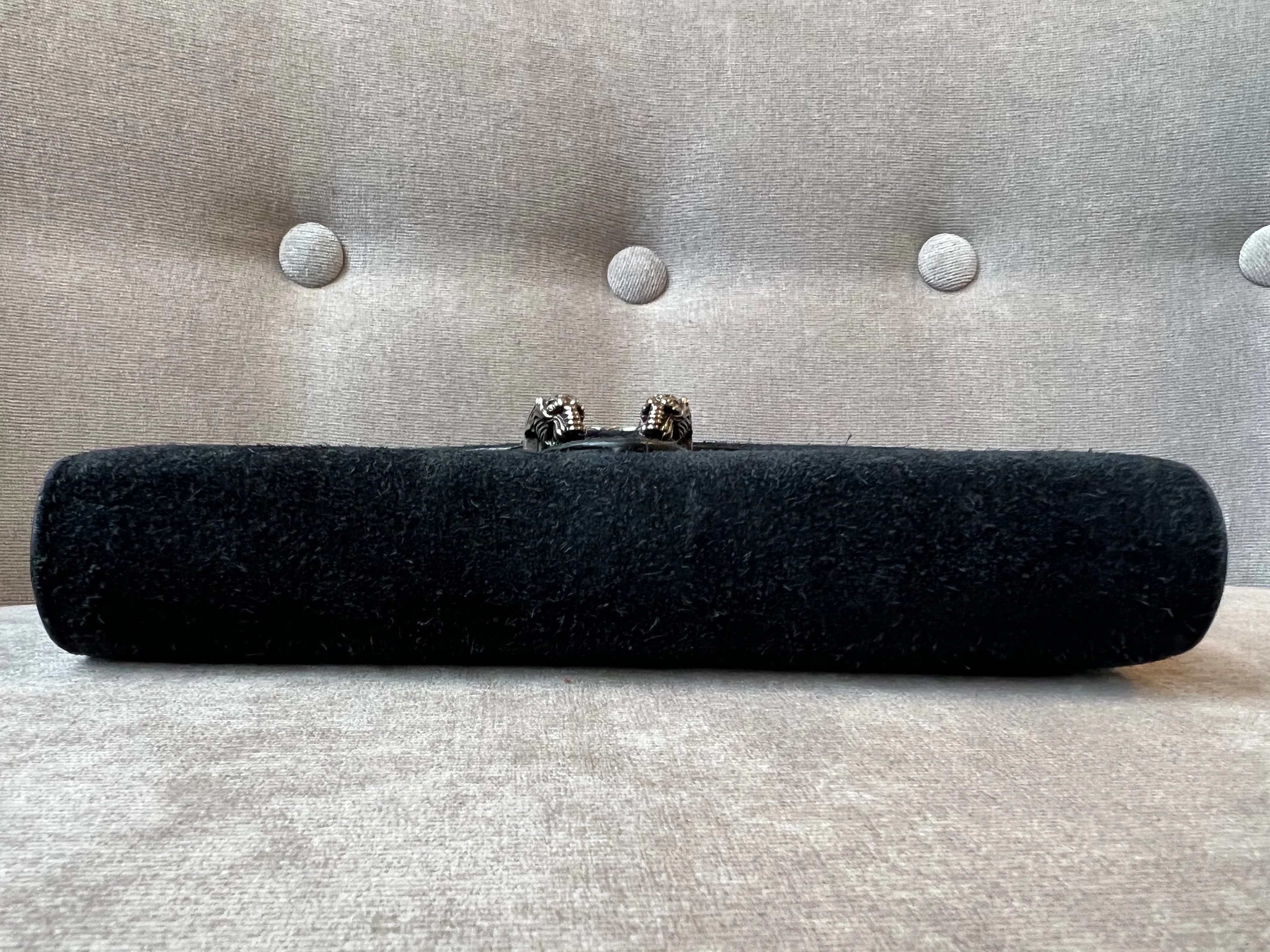 Gucci Dionysus Black Suede Mini Bag