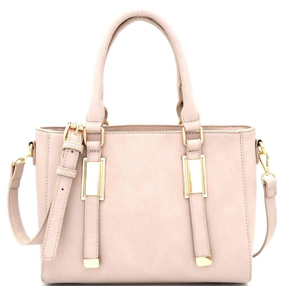 Hardware Accent Structured Satchel