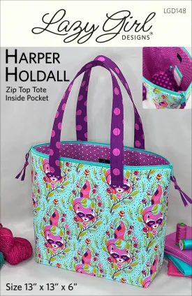 Harper Holdall Zip Top Tote