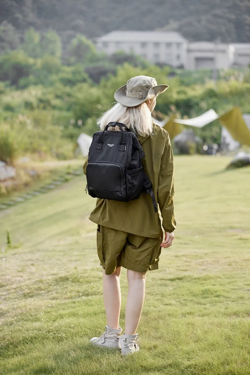 Himawari Waterproof and Anti-Theft Nylon Backpack Bag 🔴🟤⚫️