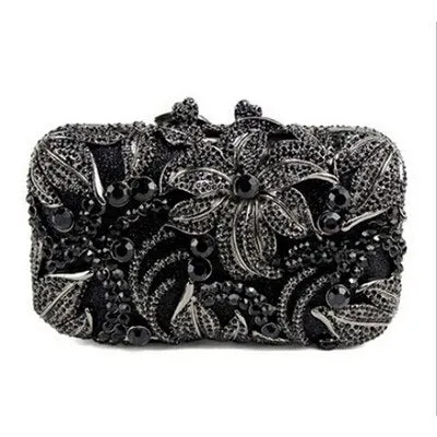 Inger metallic clutch bag