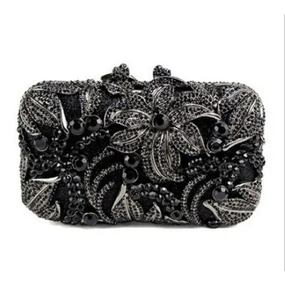 Inger metallic clutch bag