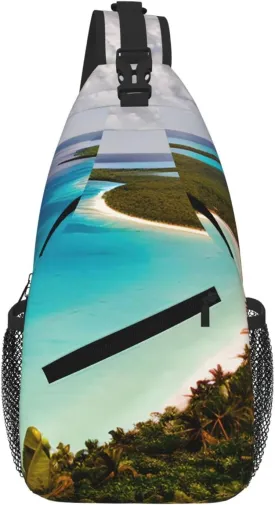 Island Of Cuba Print Cross Chest Bag Diagonally Large Capacity And Adjustable Straps Travel Daypack Island Of Cuba Print Cross Chest Bag Diagonally Large Capacity And Adjustable Straps Travel Daypack