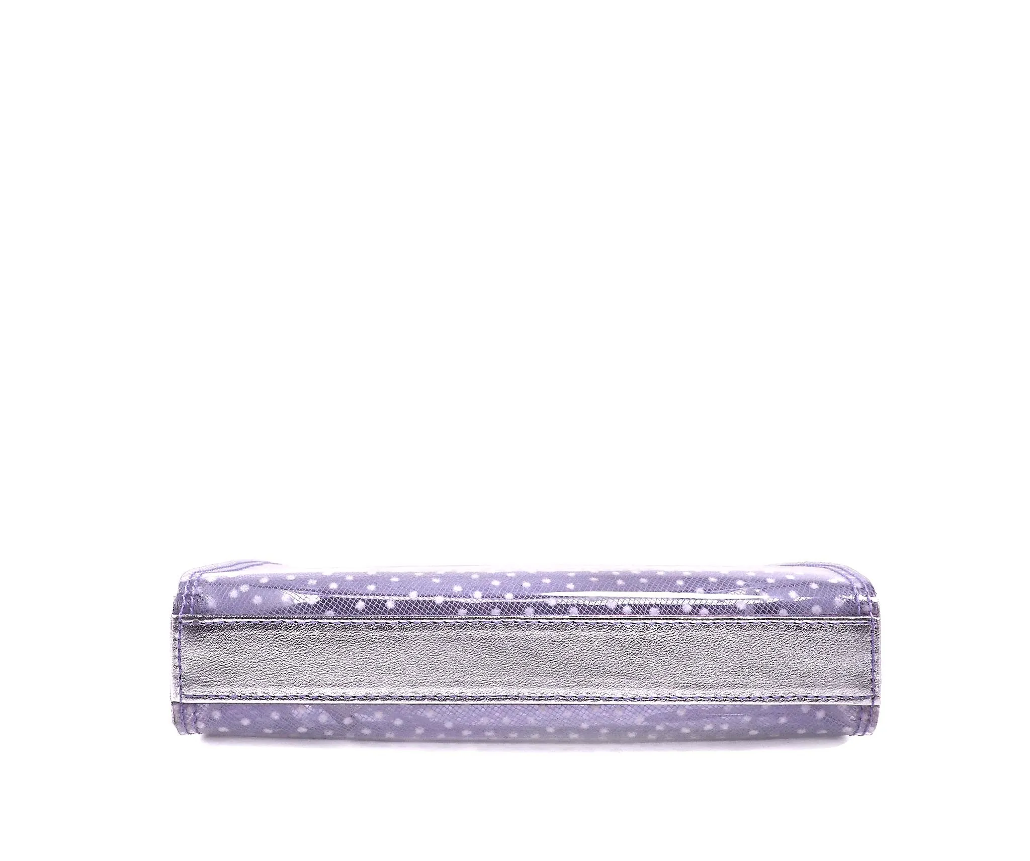 Jeffy Clutch in Lilac Tulle PVC