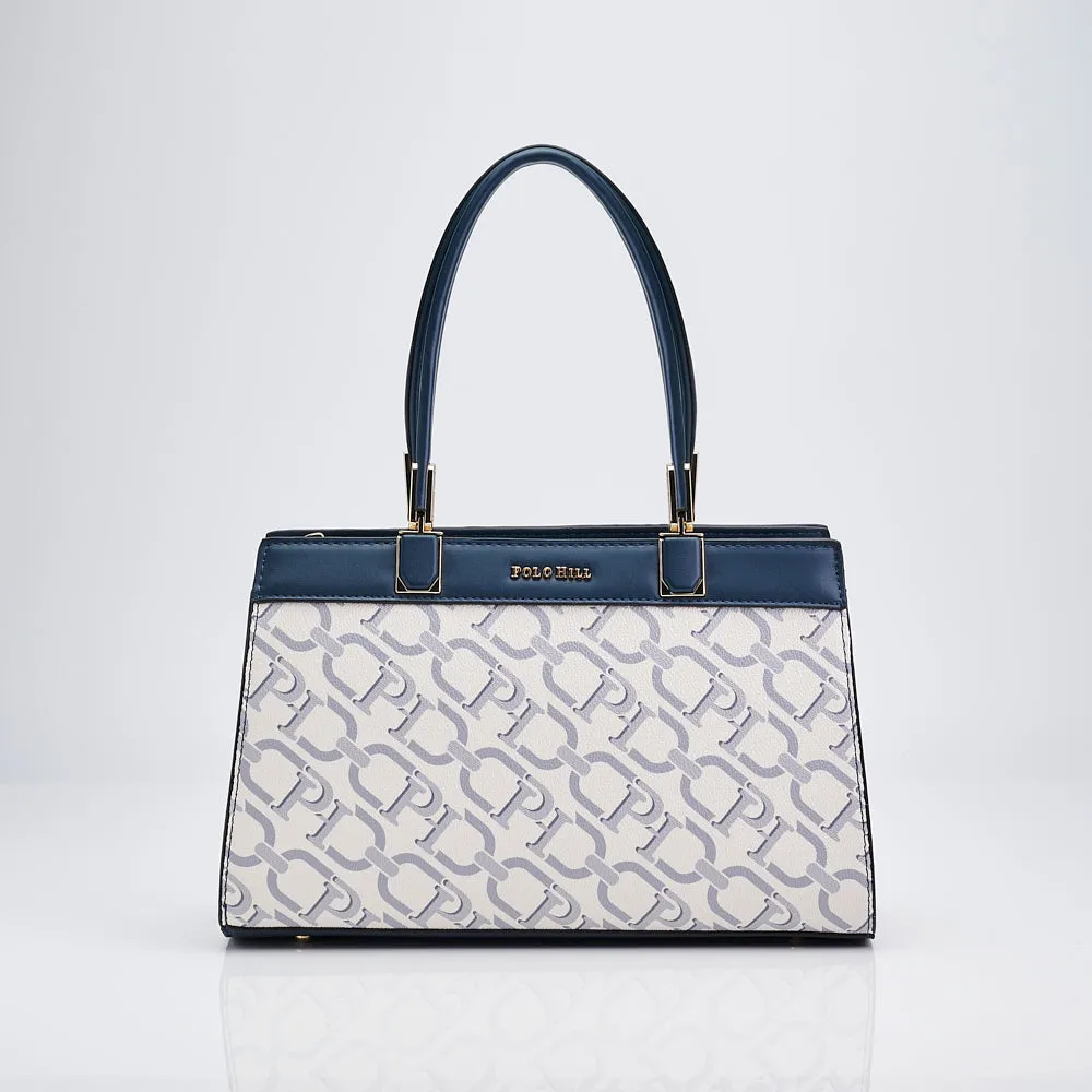 Ladies PHazelle Pattern Structured Handbag