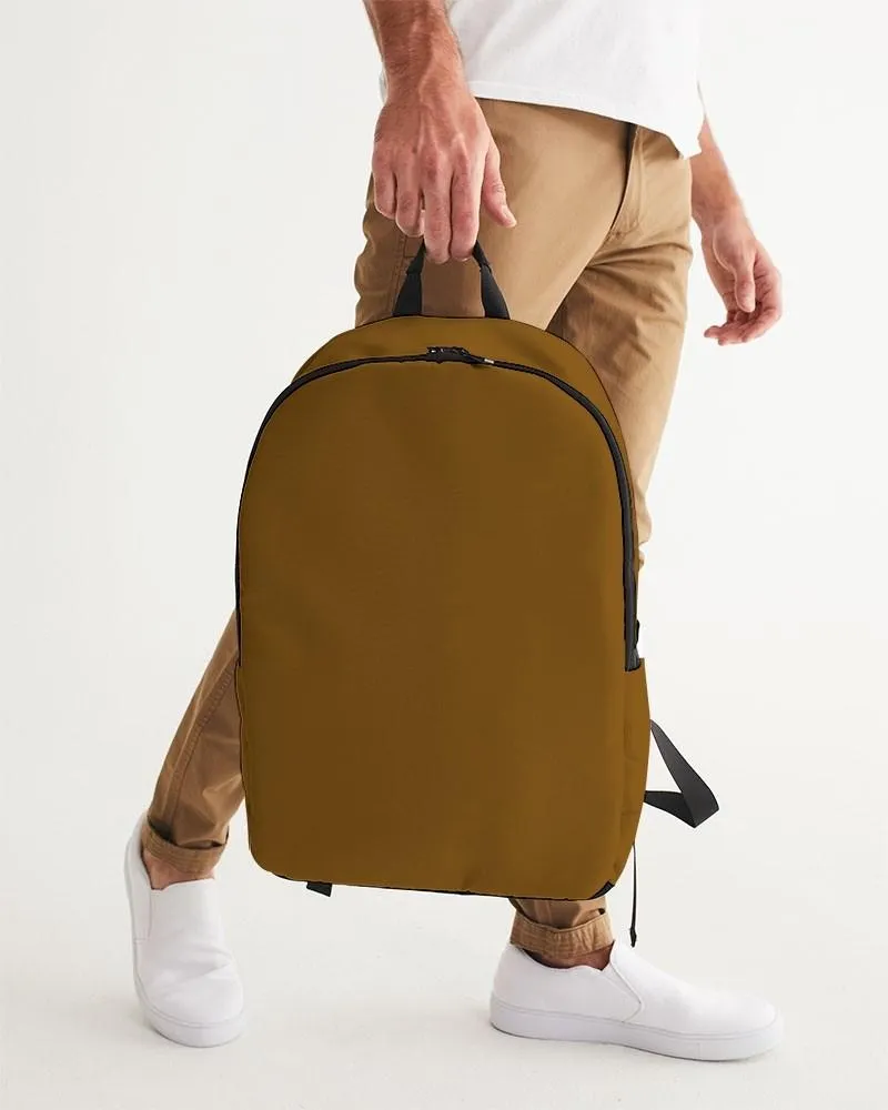 Medium Dark Orange Waterproof Backpack | Medium Dark Pure Orange | C0M50Y100K60