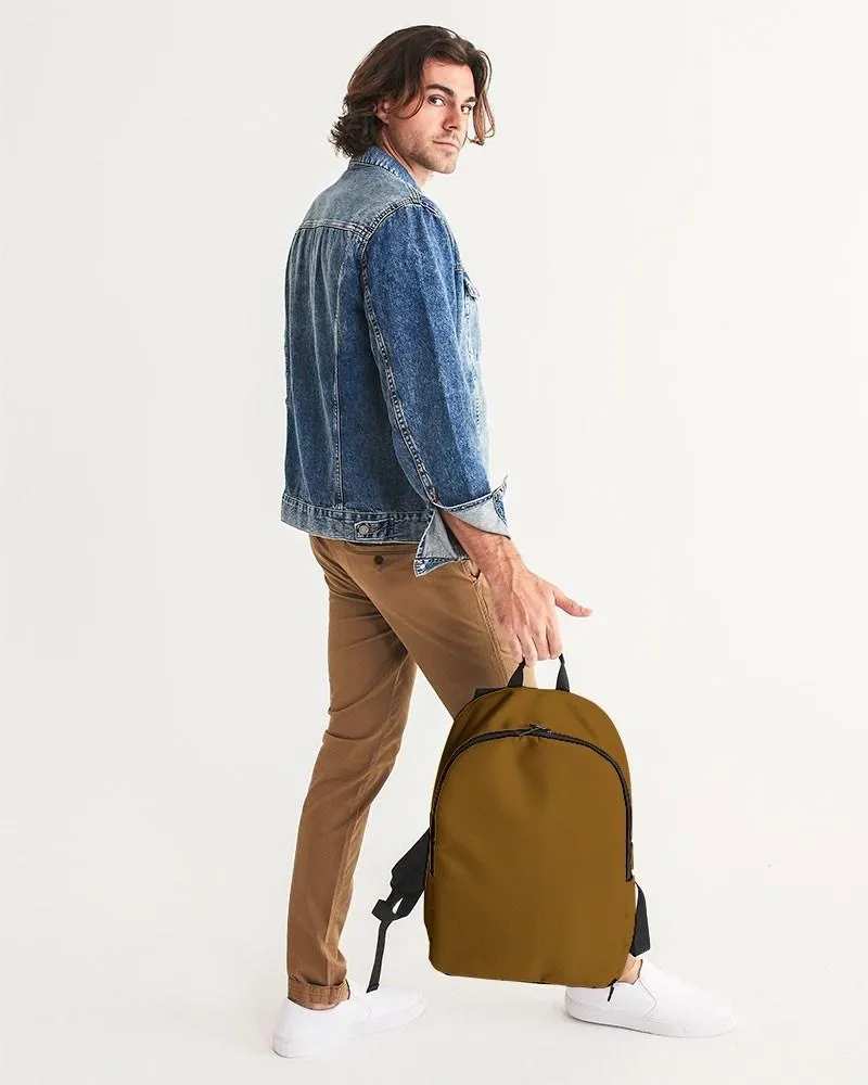 Medium Dark Orange Waterproof Backpack | Medium Dark Pure Orange | C0M50Y100K60