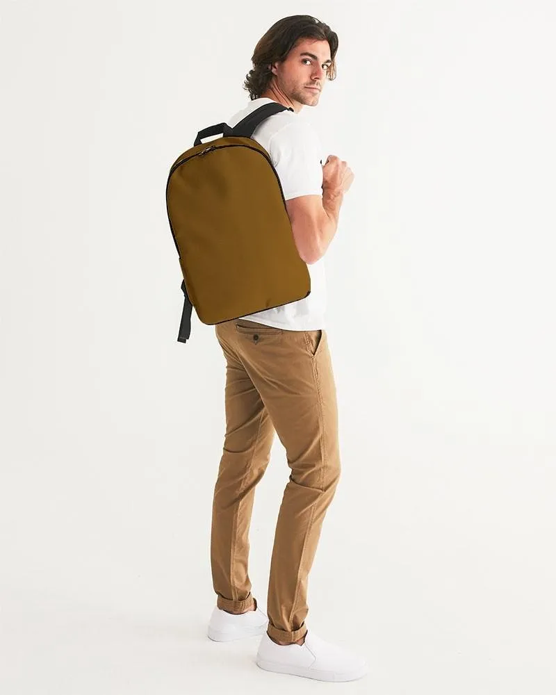 Medium Dark Orange Waterproof Backpack | Medium Dark Pure Orange | C0M50Y100K60