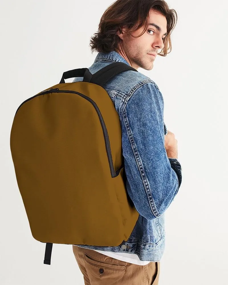 Medium Dark Orange Waterproof Backpack | Medium Dark Pure Orange | C0M50Y100K60