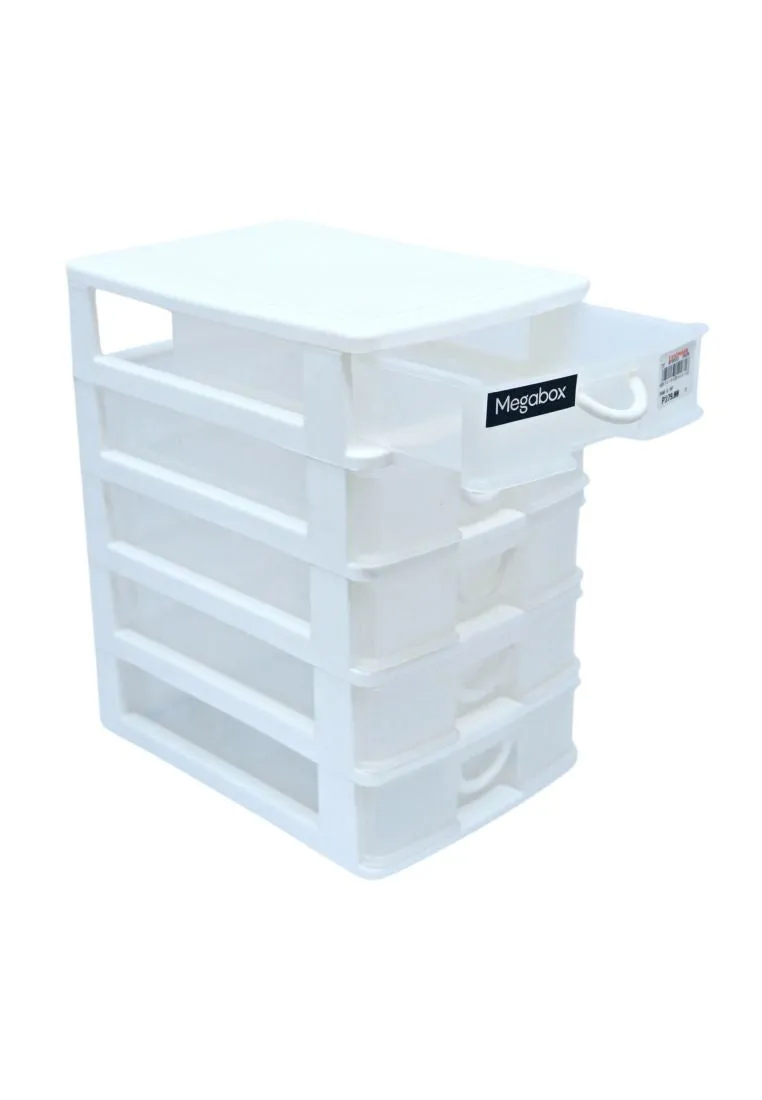 Megabox 5-Layered Mini Drawer 16 x 22 x 27cm (MG-167-5L)