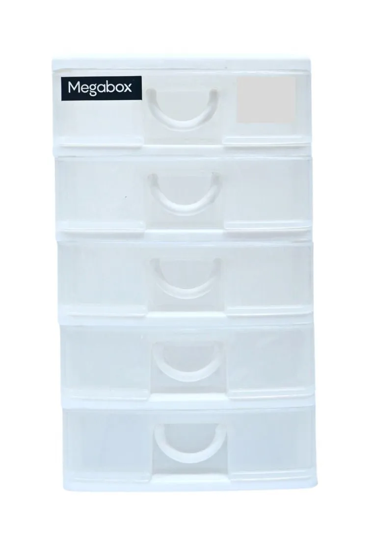Megabox 5-Layered Mini Drawer 16 x 22 x 27cm (MG-167-5L)
