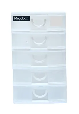 Megabox 5-Layered Mini Drawer 16 x 22 x 27cm (MG-167-5L)
