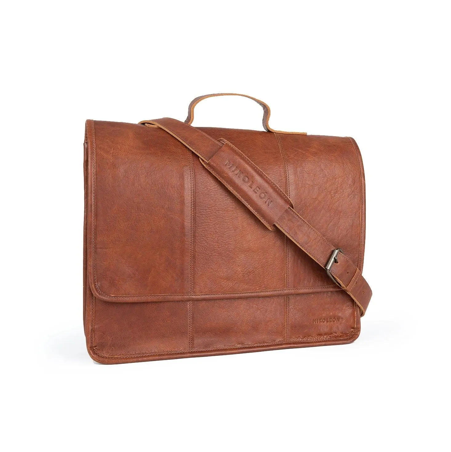 MK221210 - Custom Leather Messenger Bag [Men's Leather Bag]