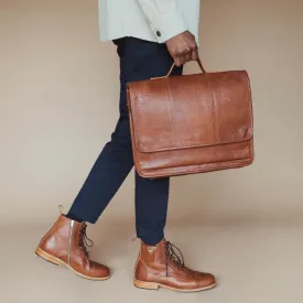 MK221210 - Custom Leather Messenger Bag [Men's Leather Bag]