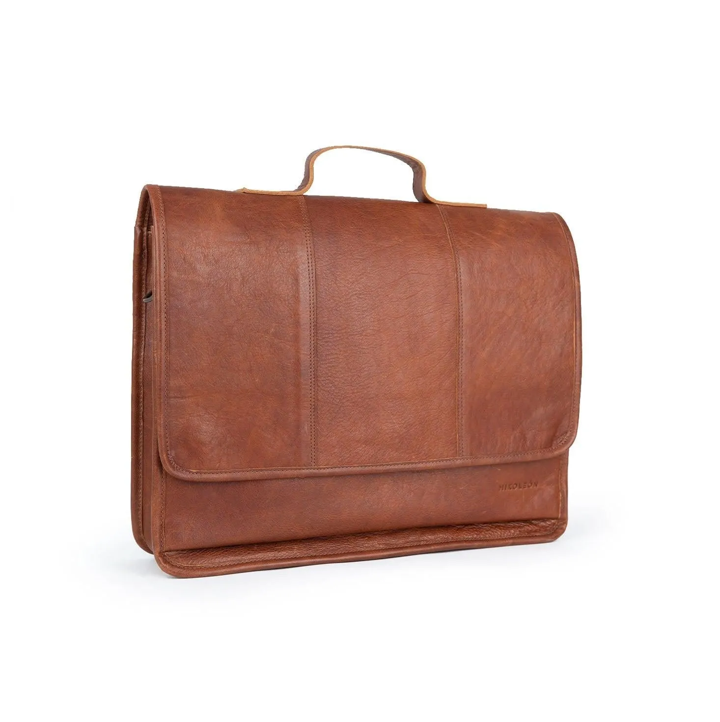 MK221210 - Custom Leather Messenger Bag [Men's Leather Bag]