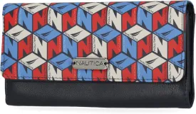 Nautica Money Manager RFID Slim and Small Wallet for Women - Credit Card Holder with Coin Purse and Zipper Wallet, Women's Clutch Organizer