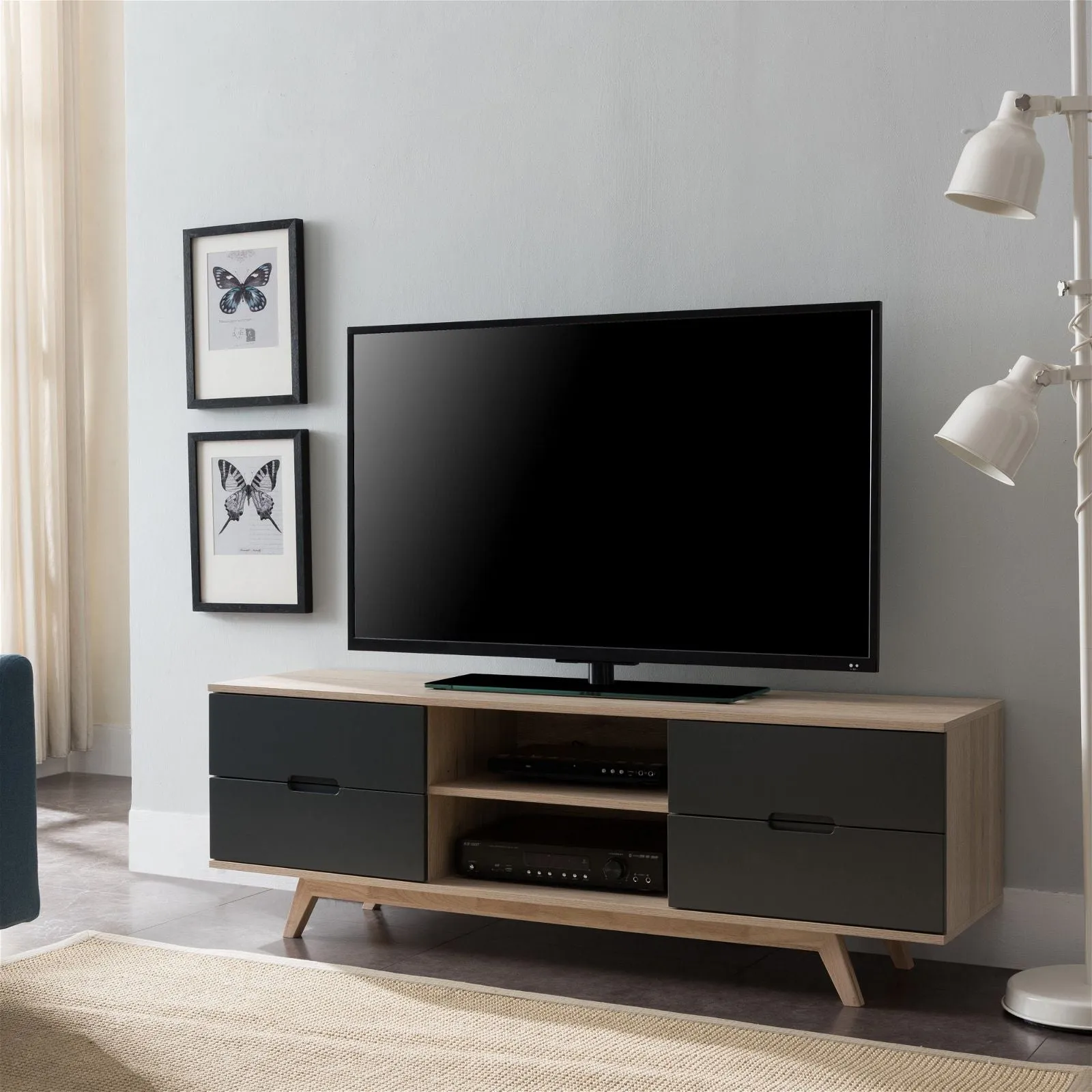 NOVA 1500 Entertainment Unit Grey by Tauris™