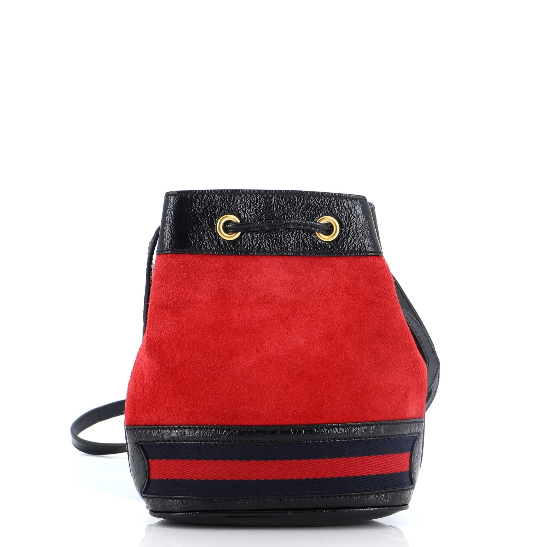 Ophidia Bucket Bag Suede Mini