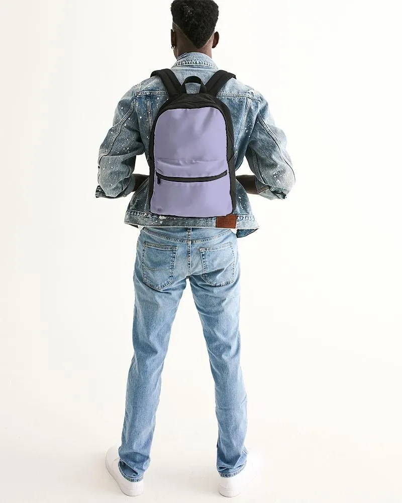 Pale Pastel Blue Canvas Backpack | Bright Pale Pastel Blue | C30M30Y0K0