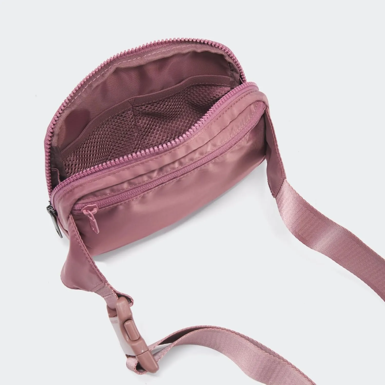 Pander Belt Bag Large 2L, Nylon Fanny Pack Purse for Women and Men with Adjustable Strap