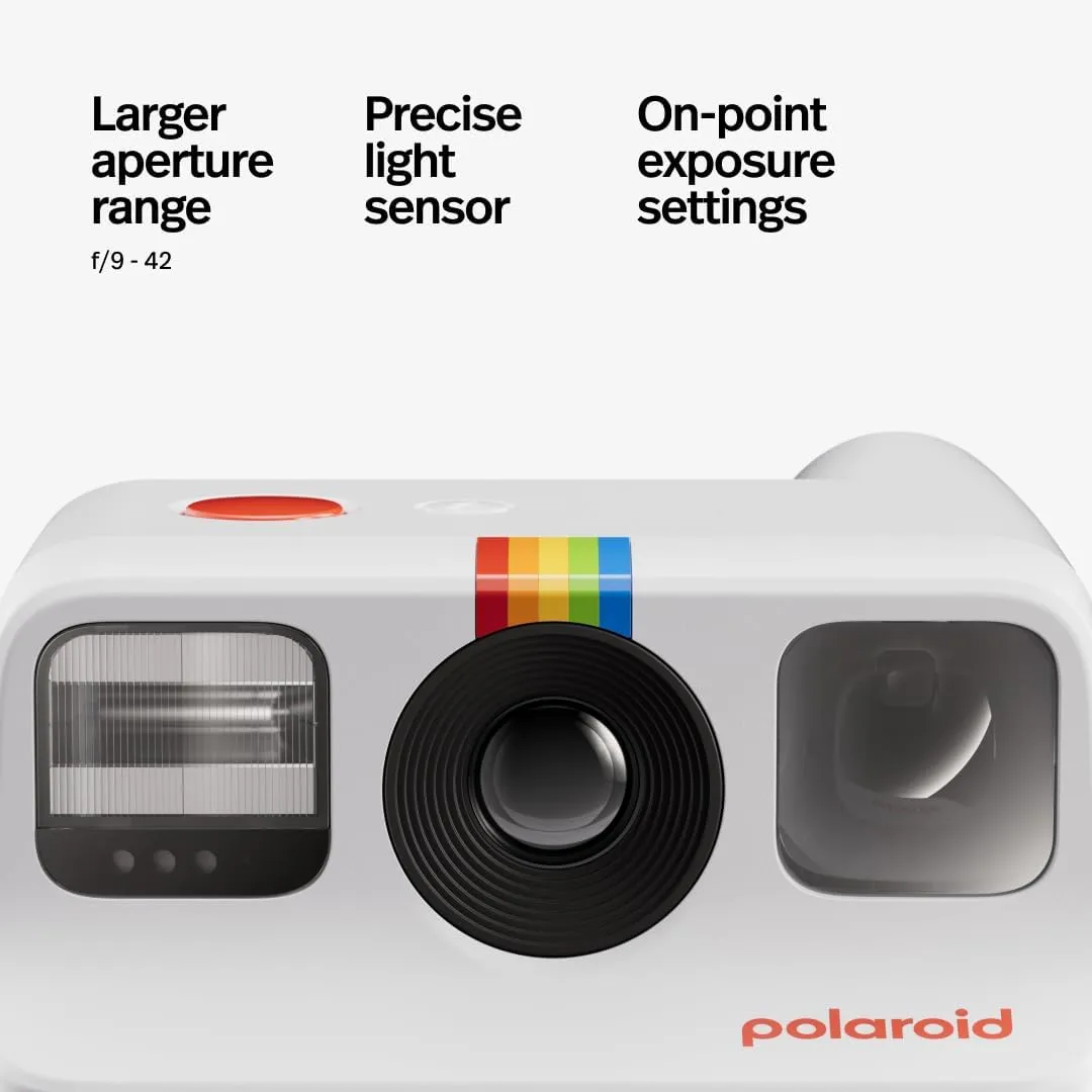 Polaroid Go Generation 2 - Mini Instant Film Camera - White (9097) - Only Compatible with Go Film
