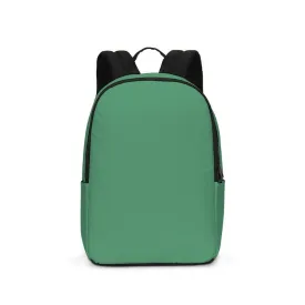 Shaded Pastel Green Waterproof Backpack | C60M0Y60K30