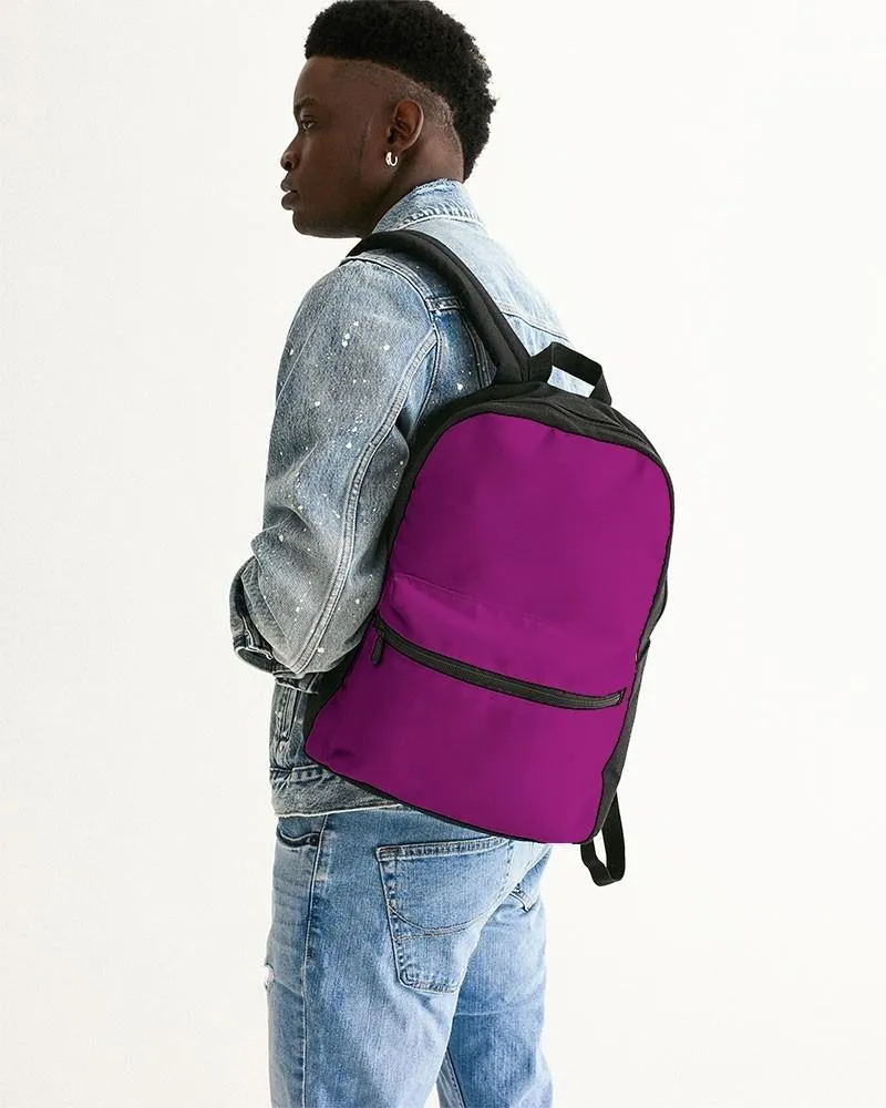 Shaded Purple Canvas Backpack | C25M100Y0K30