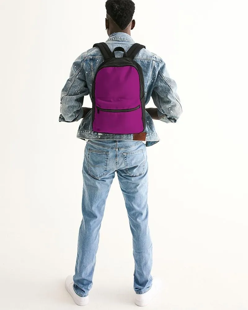 Shaded Purple Canvas Backpack | C25M100Y0K30