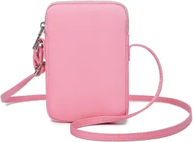 Small Crossbody Purse Zipper Cell Phone Bag Mini Shoulder Purse Wallet Smart Phone Wallet with Credit Card Solts