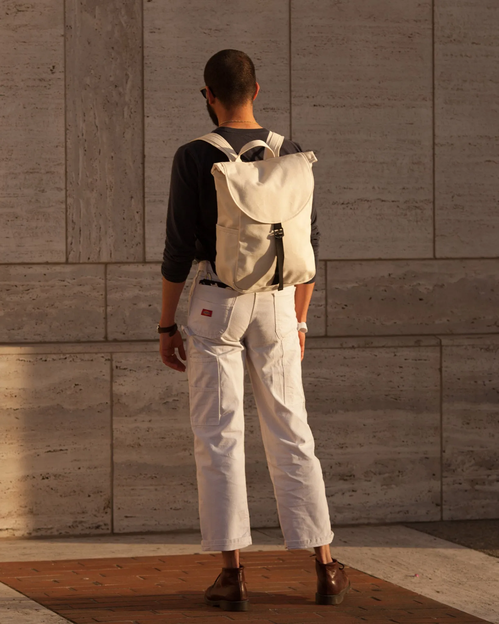 Stone Backpack in Canvas