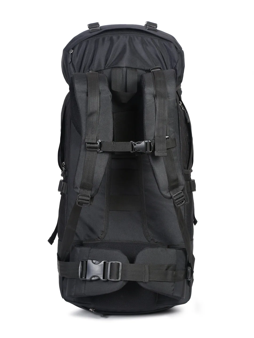 Unisex Black Waterproof Rucksack